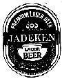 Mẫu nhãn hiệu JADEKEN LAGER BEER