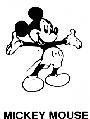 Mẫu nhãn hiệu MICKEY MOUSE