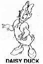 Mẫu nhãn hiệu DAISY DUCK
