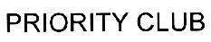 Mẫu nhãn hiệu PRIORITY CLUB