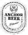 Mẫu nhãn hiệu ANCHOR BEER