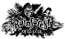 Mẫu nhãn hiệu RAINFOREST CAFE