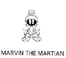 Mẫu nhãn hiệu MARVIN THE MARTIAN