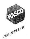 Mẫu nhãn hiệu HASCO AUTO SERVICE CO.