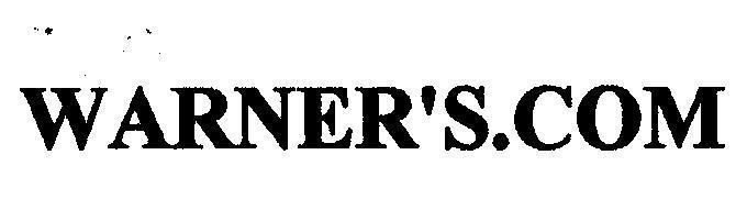 Mẫu nhãn hiệu WARNER'S.COM