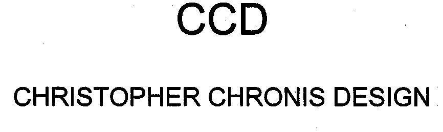 Mẫu nhãn hiệu CCD CHRISTOPHER CHRONIS DESIGN