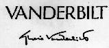 Mẫu nhãn hiệu VANDERBILT GLORIA VANDERBILT