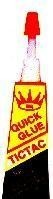 Mẫu nhãn hiệu HQ QUICK GLUE TICTAC