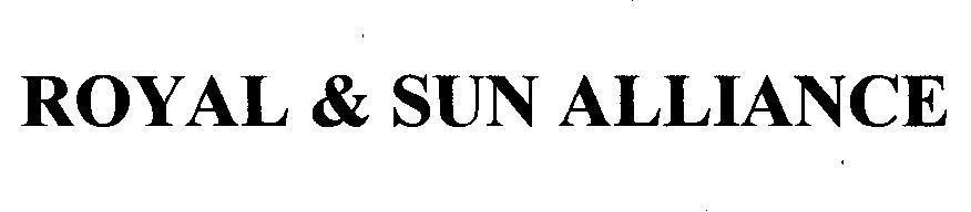 Mẫu nhãn hiệu ROYAL & SUN ALLIANCE