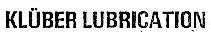 Mẫu nhãn hiệu KLUBER LUBRICATION