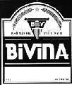 Mẫu nhãn hiệu BIVINA BV, nhà máy bia Việt Nam, 45cl, ALC 3,8% vol