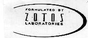 Mẫu nhãn hiệu Formulated By, Zotos, Laboratories