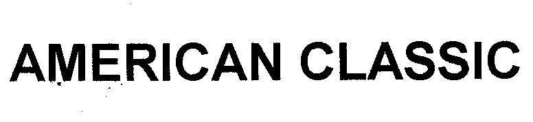 Mẫu nhãn hiệu AMERICAN CLASSIC