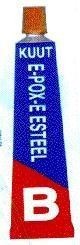 Mẫu nhãn hiệu KUUT E-POX-E ESTEEL B.