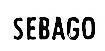Mẫu nhãn hiệu SEBAGO