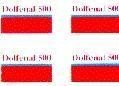 Mẫu nhãn hiệu DOLFENAL 500