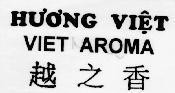 Mẫu nhãn hiệu HƯƠNG VIệT VIET AROMA.
