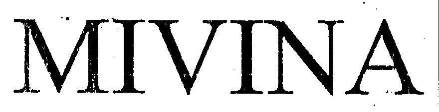 Mẫu nhãn hiệu MIVINA