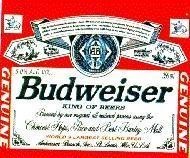 Mẫu nhãn hiệu BUDWEISER