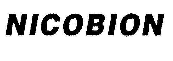 Mẫu nhãn hiệu NICOBION