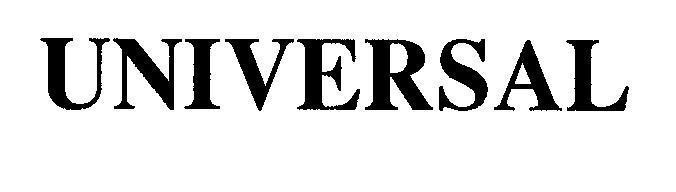 Mẫu nhãn hiệu UNIVERSAL