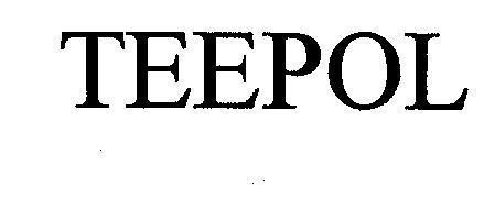 Mẫu nhãn hiệu TEEPOL