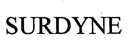 Mẫu nhãn hiệu SURDYNE