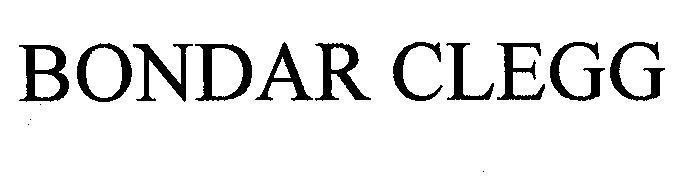 Mẫu nhãn hiệu BONDAR CLEGG