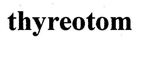 Mẫu nhãn hiệu thyreotom