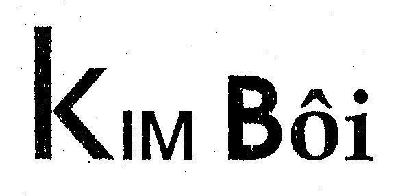 Mẫu nhãn hiệu KIM BÔI