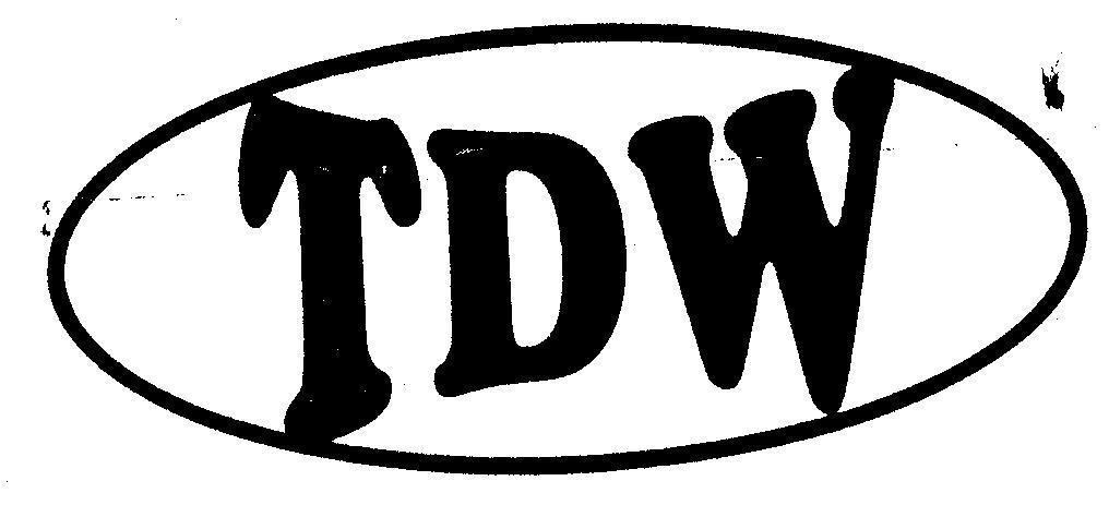 Mẫu nhãn hiệu TDW