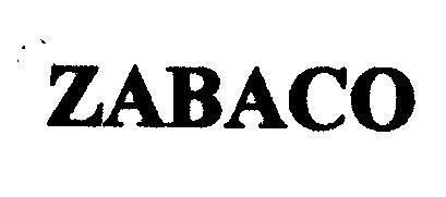 Mẫu nhãn hiệu ZABACO