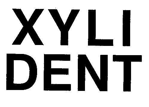 Mẫu nhãn hiệu XYLI DENT