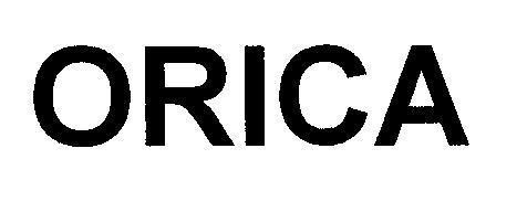 Mẫu nhãn hiệu ORICA