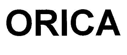 Mẫu nhãn hiệu ORICA
