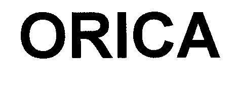 Mẫu nhãn hiệu ORICA