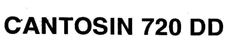 Mẫu nhãn hiệu CANTOSIN 720 DD