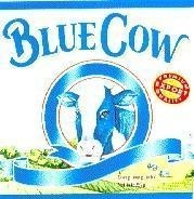 Mẫu nhãn hiệu BLUE COW
