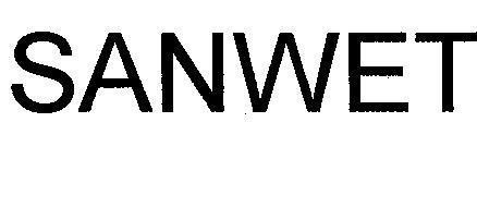 Mẫu nhãn hiệu SANWET