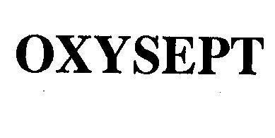 Mẫu nhãn hiệu OXYSEPT