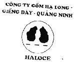 Mẫu nhãn hiệu HALOCE CÔNG TY GốM Hạ LONG GIếNG ĐáY QUảNG NINH