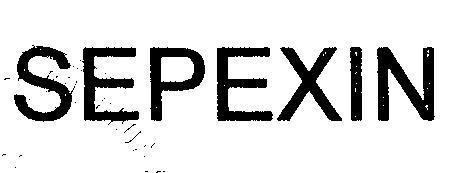 Mẫu nhãn hiệu SEPEXIN
