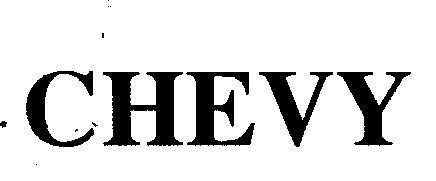 Mẫu nhãn hiệu CHEVY