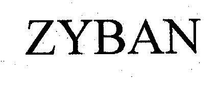Mẫu nhãn hiệu ZYBAN