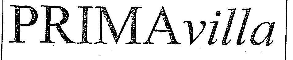 Mẫu nhãn hiệu PRIMAvilla