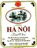 Mẫu nhãn hiệu VANG HA NOI HALICO FRUIT VINE