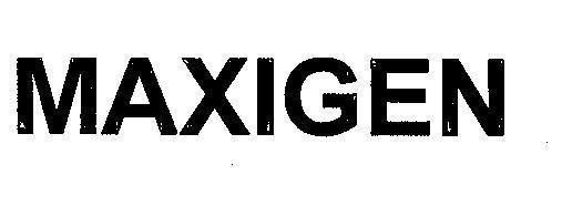 Mẫu nhãn hiệu MAXIGEN