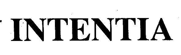 Mẫu nhãn hiệu INTENTIA