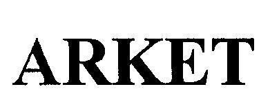 Mẫu nhãn hiệu ARKET