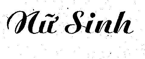 Mẫu nhãn hiệu Nữ Sinh